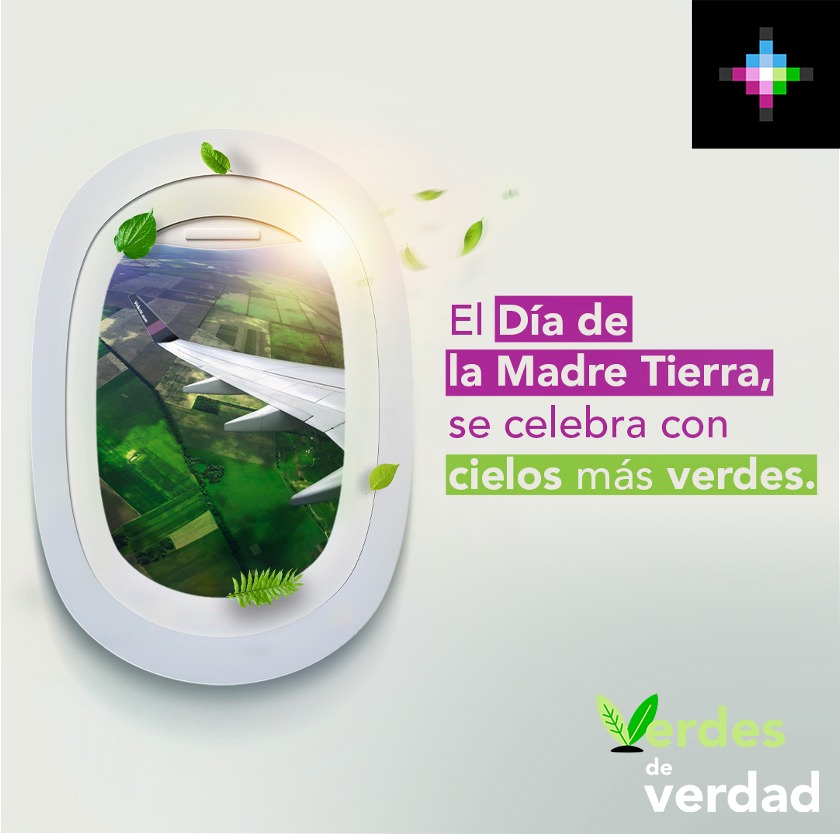 Volaris conmemora el Día Mundial de la Tierra, con su compromiso en favor del medio ambiente